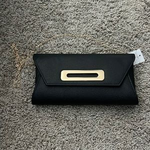 SASHA black and gold bag
